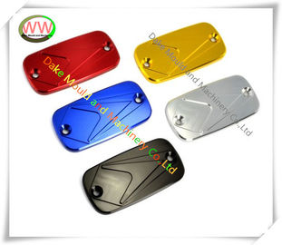 Bagian bagian mesin cnc bagian belakang rem tangki cap aluminium 7075 T6 Anodization