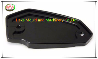 Tutup tangki rem dari aluminium 6082, biru, anodisasi hitam, diproduksi oleh pusat mesin CNC
