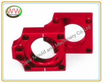 Bagian bagian mesin cnc bagian belakang rem tangki cap aluminium 7075 T6 Anodization
